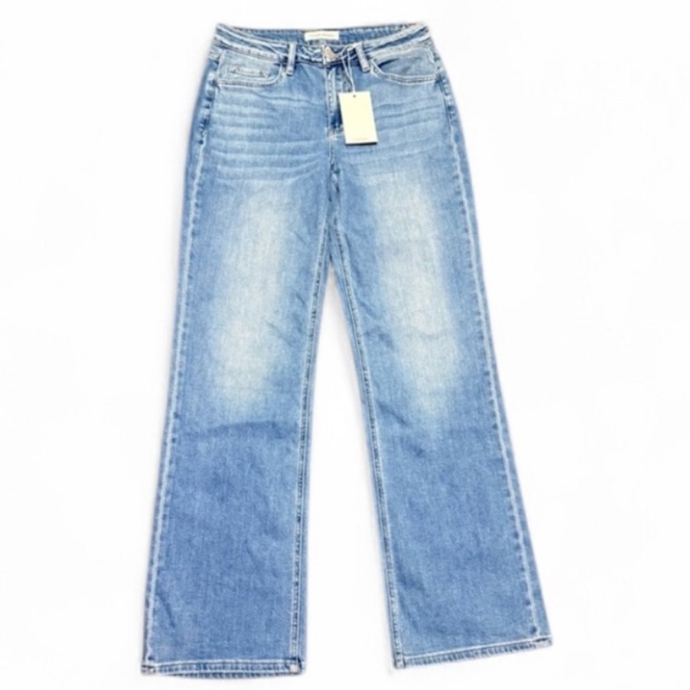 NWT Flying  Monkey Light Blue Straight Leg Jeans